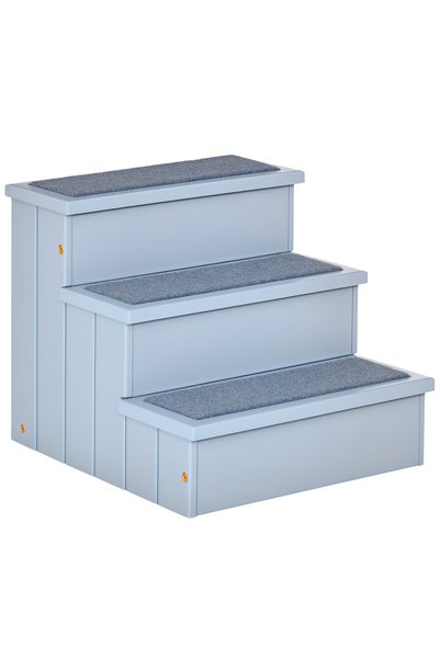 Generic Brand Scăriță cu 3 trepte pentru câini (înălțime 38 cm) – Scăriță pen...