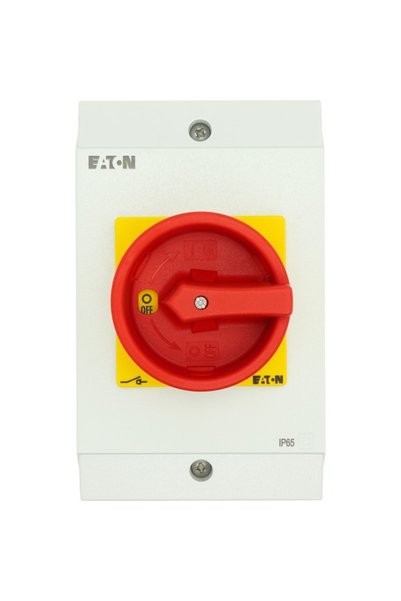 Eaton 0-1 3P 25A 1Z 1R Conector din sticlă în carcasă IP65 P1-25/I2-SI/HI11