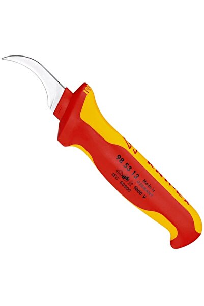 Knipex CUȚIT PENTRU TĂIȘIT IZOLAȚIA 190MM 98 53 13