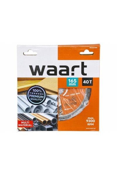 NO BRAND Pânză de ferăstrău 165x30mm 40 dinți pentru lemn și plăci MDF WAART