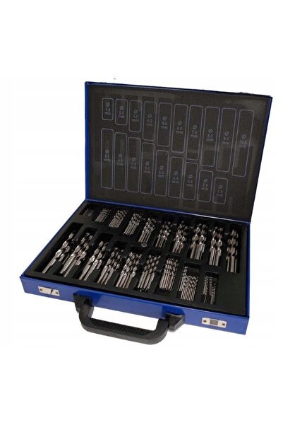 KRYPTON Set de burghie DIN 338 HHS-G tip N 1.0mm-10.0mm / 170 el.