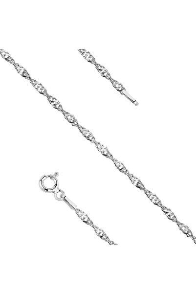 Generic Brand Brățară din argint 925 rodiată model 18 cm