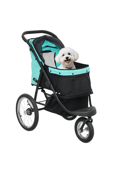 Generic Brand Cărucior pentru câini, cărucior pentru animale de companie pent...