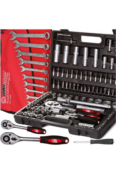 Cata Set profesional de chei tubulare, 108 piese, pentru mecanici