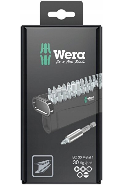 wera BIT-CHECK SET DE BITURI 30 METAL 1 SB, 30 CZ. 05057440001