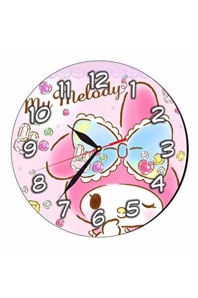OEM Ceas Disney My Melody, Lemn, 30 cm, CSDUV149