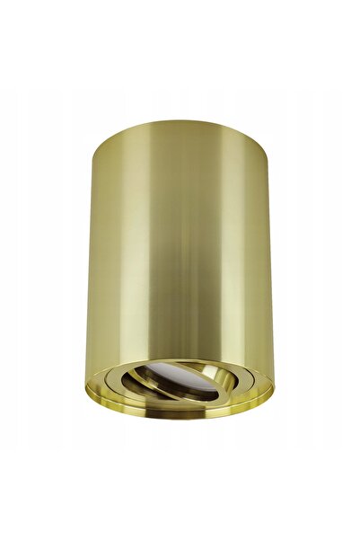 Struhm Spot tubular de tavan auriu, reglabil, modern, cu bec GU10