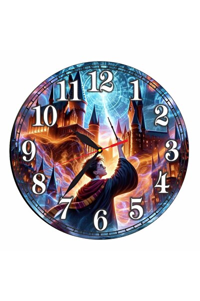 OEM Ceas Harry Potter, Lemn, 30 cm, CSDUV188