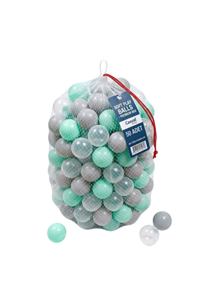Casual 50 Adet Bpa’sız Pastel Oyun Havuzu Topu