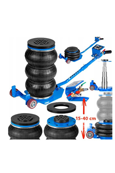 AL-FA CRIC PNEUMATIC DE RIDICARE, RAPĂTOR DE ZĂPĂNĂRI 3,5T, PLUS FURTUN 15M