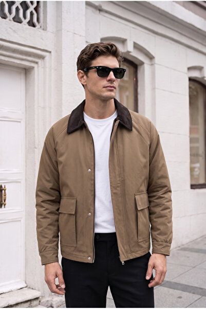 BASEL.CO Gabardine Pocket Design Jacket/Mantle