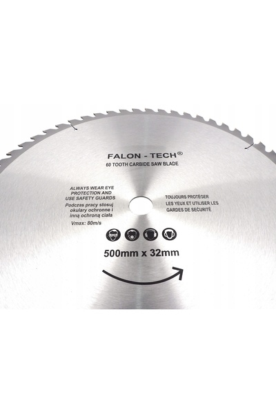 Falon Tech Pânză de ferăstrău pentru lemn widia ft 500/32-30 T60