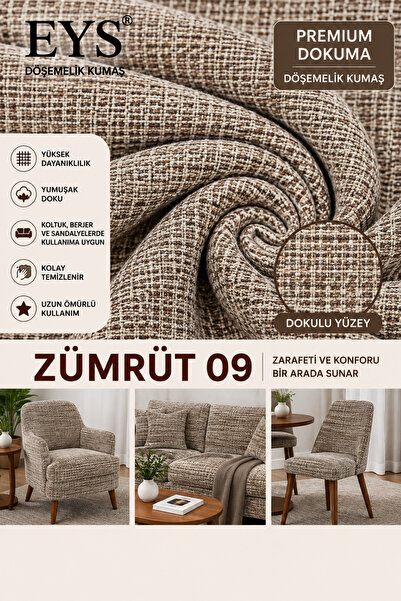 Eys Premium tkanina za presvlake od smaragda 370gr