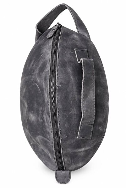 ÖzkanAccessory Marlow Hakiki Deri Unisex El Çantası – El Geçmeli Seyahat ve K...