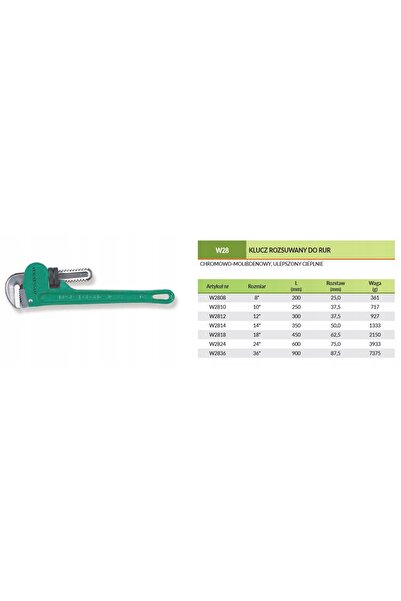 Jonnesway Cheie de țevi reglabilă 24 " 600mm