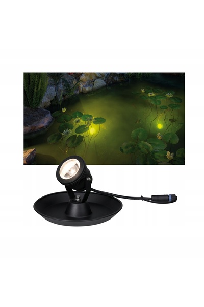Paulmann Lampă plutitoare Plug & Shine 2,8 W neagră 1 buc.
