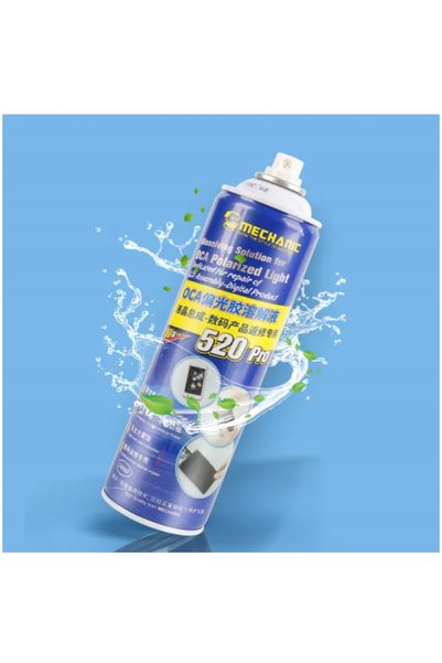 Rosfix MECHANIC 520 PRO SPRAY DE CURĂȚARE ȘI ÎNDEPĂRTARE ADEZIV OCA PENTRU PO...