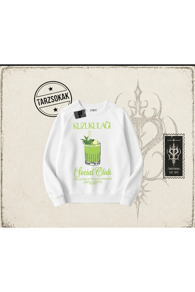 Tarzsokak Unisex dukserica sa velikim ušima od jagnjetine, unisex, s okruglim...