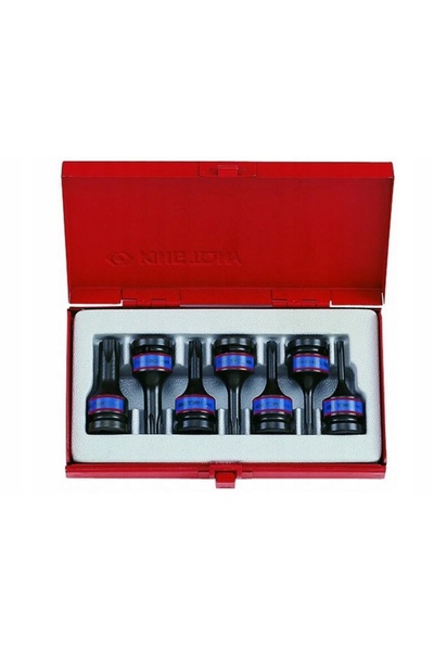 King Tony SET DE SCULE PENTRU PILOTE TORX 1/2 T25-T60 7 BUCĂȚI 4417PP
