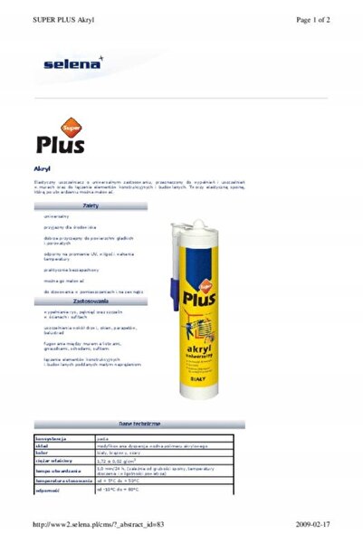 Tytan Professional Sigilant acrilic alb universal elastic 280ml 12 unități TITAN