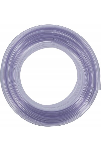Vorel Furtun tehnic argintiu monostrat 14MM nearmat PVC transparent 25M 81440