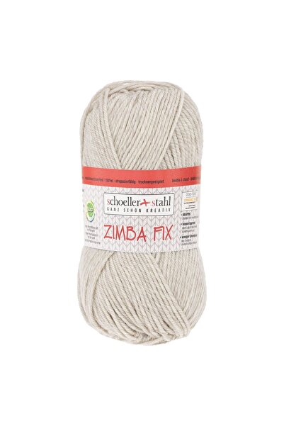 scholler Fir de lana 80%, aspect rustic pentru tricotat si crosetat, grosime fir mediu, 50g, 87m, Zimba Fix Antracit 90138-01