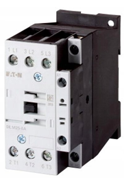 Eaton DILM25-01-EA(RDC24) Contactor de putere 3P 25A 24V CC 11kW 0Z 1R 189916