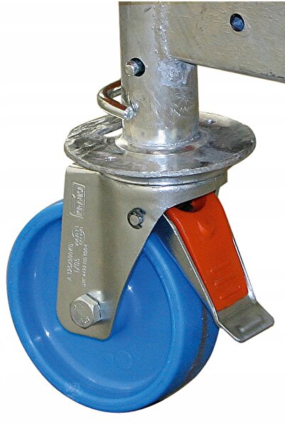 Krause SET DE 4 RULOUTE DE PERDELE, DIAMETRU Ø 125MM 714169