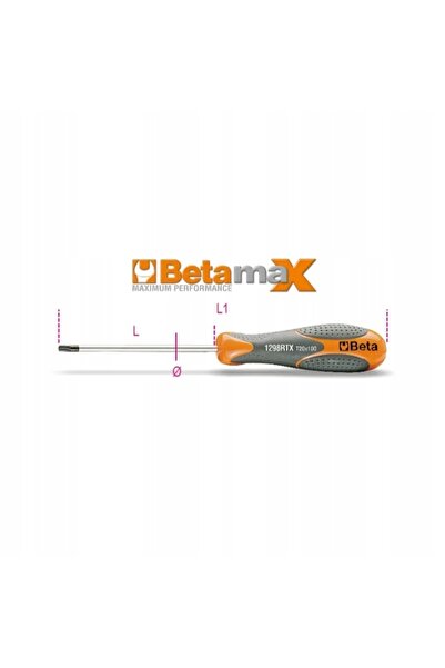 Beta Șurubelniță Torx antiefracție T15 1298RTX/15