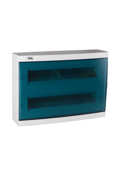 KANLUX KDB-S36T 2x18 cutie de distribuție din plastic pentru suprafață IP30 2...