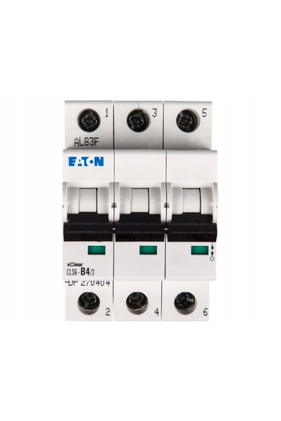 Eaton CLS6-B4/3 DISJUNTOARE DE CURENT EXCESSIV 3P B 4A