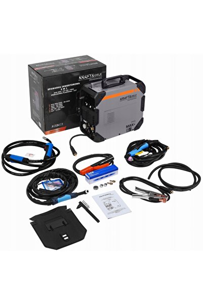 Kraft&dele APARAT DE SUDURĂ INVERTER 5 ÎN 1 255A MIG MAG MMA TIG TĂIERE CU PL...