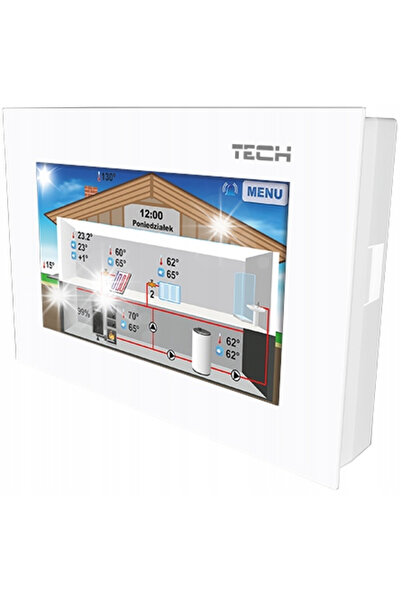 Tech Regulator Controler Termostat de Cameră Termostat Radio cu Comunicare RS...