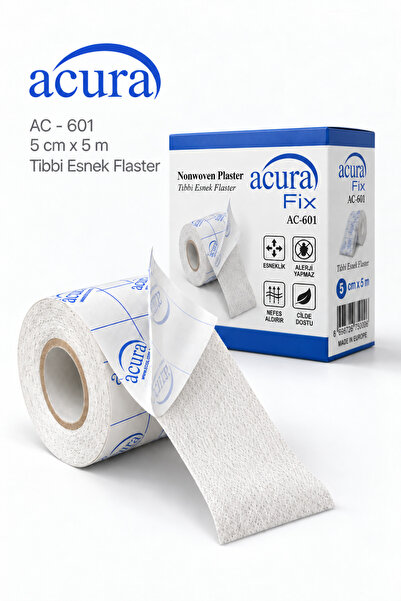 Acura AC-601 5cm x 5m Tıbbi Esnek Flaster