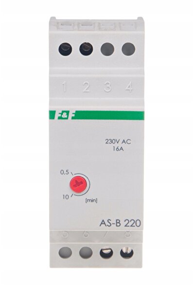 F&F DİZAYN Temporizator automat 16A 230V AC 0,5-10 minute F&F AS-B220