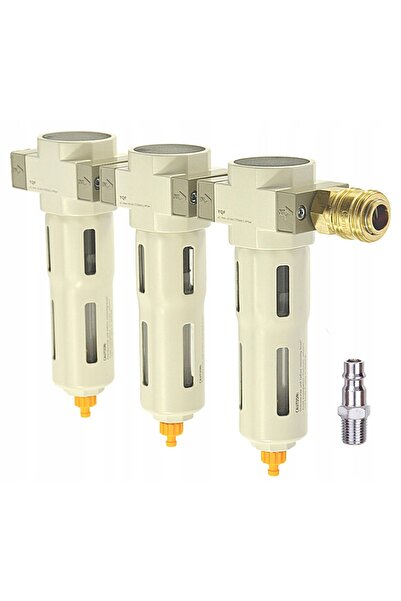 TC Technic 3x Filtru de aer cu separator de umiditate pentru vopsitor, filtra...
