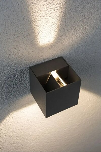 Paulmann CYBO LED 2x3.5W 2700K IP65 80x80mm gri/aluminiu PL18000
