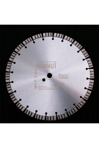 NO BRAND Disc diamantat 350 x 25.4 mm Mammut
