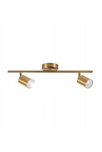 Goldlux Aplică bandă LED GOLDI 2xGU10 50cm auriu dormitor