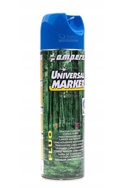 Ampere Marker universal spray pentru marcare lemn 12x 500ml