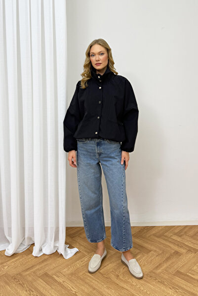 Melike Tatar Çıtçıtlı Bomber Ceket 12-70207