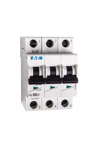 Eaton DISJUNTOR 3P B 63A 15KA AC FAZ-B63/3 278853