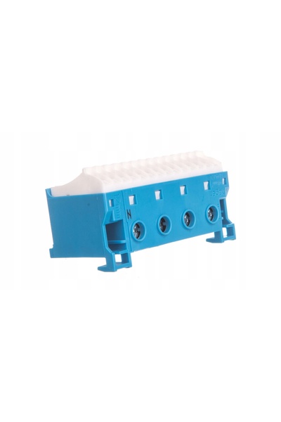 hager QC Bloc neutru albastru 4x16+14x4mm²