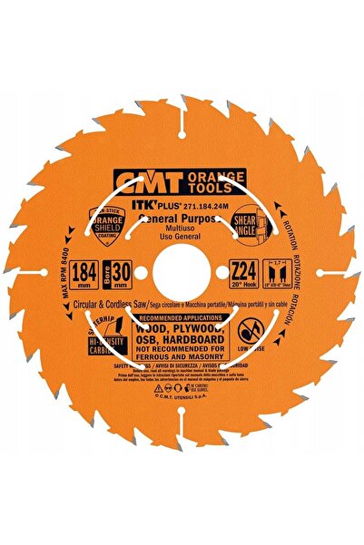 CMT Pânză de ferăstrău pentru lemn ultra subțire 184x30 mm 24Z 271.184.24M