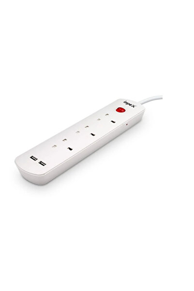 IMPEX Electrical connection 3 meters 3 plugs 2 usb ports ampec ps 7403