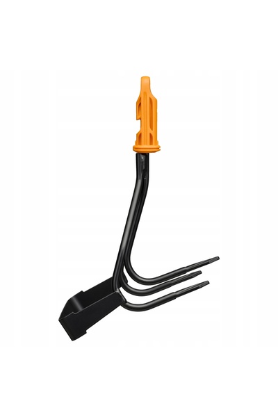 FiSKARS Cap de cultivator cu motyką, sapă de grădină, cârlig tip gheară OneClick