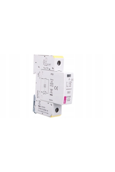 ETI Polam Protector de supratensiune T2 C ETITEC C T2 275/20 1+0 002440393 ETI