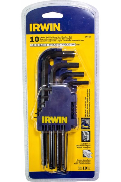Irwin Set de chei tubulare metrice cu cap sferic 1.5-10mm