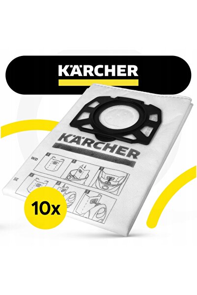 Karcher Saci filtranți din material nețesut pentru aspirator Karcher WD4 WD5 ...