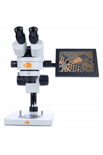 Rosfix MICROSCOP TRINOCULAR STEREO MICROSCOP KIT DE ÎNCEPĂTORI AFIȘAJ CU MERCUR